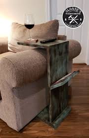 Wood Arm Rest Tray Chair Arm Rest Table Couch Side Table Etsy In 2020 Arm Rest Table Wood Arms Armchair