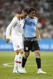 Cristiano ronaldo wc 2018 wallpaper. Cristiano Ronaldo Edinson Cavani Uruguay V Portugal World Cup 2018 Images Football Posters
