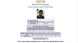 Ygs birincisi 4 bölümden 40'ar tane, toplamda 160 soruyu 160 dakika içinde çözmüş öğrencidir. Iste 2016 Ygs Nin Turkiye Birincileri Sozcu Gazetesi