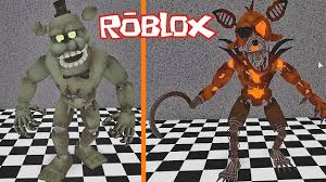 Animatronics Grim Foxy no Roblox Circus Baby's Pizza World Roleplay! -  YouTube