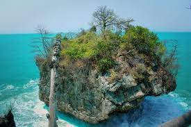 Pantai Karang Bokor Htm Rute Foto Ulasan Pengunjung