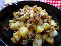 Pommes De Terre Et Endives Sautees Au Beurre Maison A L Ail Et Au Persil Auxdelicesdemanue Endives Recette De Plat Recette Endive