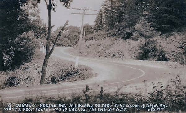 Then and now on the National Road - Down the Road