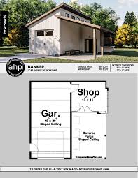 Modern Garage Plan Banker Modern Garage Garage Plan Garage Design