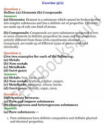 Selina Concise Chemistry Class 8 Icse Solutions Chapter 3 Elements Compounds And Mixtures Chemistry Class Compounds And Mixtures Chemistry