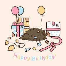 Pusheen Happy Birthday Page 1 Line 17qq Com I'm just loving that all my bday twins popped into this cute kitty thread to say hi!