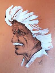 Amazing Pencil Sketch Of An Old Indian Tribal Man Human Sketch Tribal Men Pencil Drawing Images