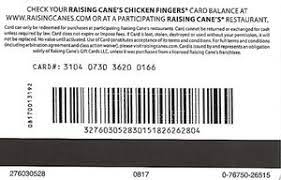 Welcome to the raising cane's customer experience survey. Raising Canes Gift Card Restaurants