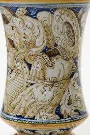 Albarello Faenza 1550 1570 Circa Cartigliano Porcellana Ceramica
