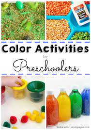 Fun activities for teaching colours to cognition and accurate identification of objections. 30 Color Activities For Preschoolers Pre K Pages