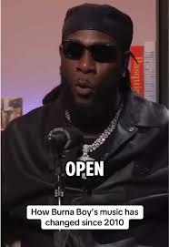 Burna experiments with his music now 🙌 #Burnaboy #afrobeats #afrofusion  #nigeriantiktok #nigeriantiktok🇳🇬