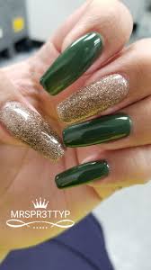 There are 6823 green acrylic nails for sale on etsy, and they cost $18.65 on average. Green And Gold Coffin Nails Mrspr3ttyp Green Nails Green Acrylic Nails St Patricks Day Nails