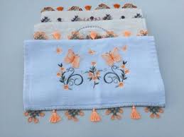 En Harika 44 Igne Oyasi Havlu Yazma Basortusu Kenar Modelleri Oya Havlular Yazma