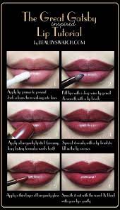 The Great Gatsby Lip Tutorial Makeup Beauty Lipstick Diy Easy Diy How To Diy Fashion Diy Make Up Tutorials Lip Liner Lip Tutorial Lip Primer Lipstick Tutorial