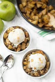 Flat apple pie with perfect pie crust. Healthy Cinnamon Skillet Apples Healthy Liv
