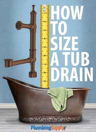 Maybe you would like to learn more about one of these? How To Size A Tub Drain