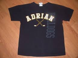 VTG Adrian College Bulldogs Black SPELL OUT Gear For Sports Sweatshirt SZ  XL