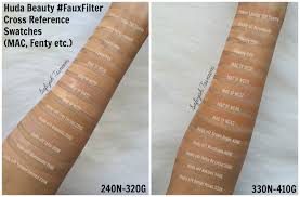 Safiyah Tasneem Sunday Swatches Foundation Files Huda