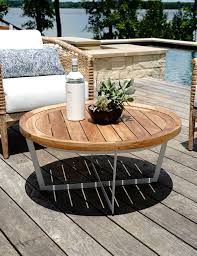 Bring the elegance of nature into your favourite space with this catalina coffee table collection. Catalina Teak Round Coffee Table Beespoke