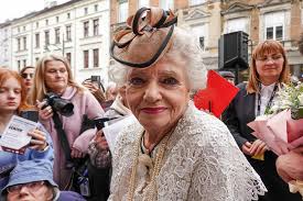 Anna Seniuk odsłoniła swoją gwiazdę w Łodzi. "Po 80. można wszystko"