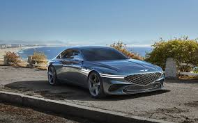 1 has been completed and taken for a test drive. Genesis X Un Prototype De Muscle Car Electrique Voit Le Jour Guide Auto