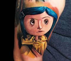 Body art tattoos tim burton tattoo coraline tattoo places for tattoos disney tattoos beautiful tattoos coraline coraline jones boy tattoos. Coraline Jones Tattoo By Audie Fulfer Post 23706