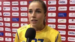 Sara Steen efter kvartsfinalseger i VM! 💛, Sverige vann enkelt över  Lettland med hela 21-0 i kvartsfinalen, där Steen också blev målskytt.,  Sverige spelar semifinal på fredag klockan 20:10 mot ...