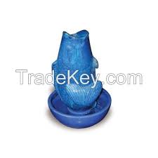 The sleek, stylish design adds a zen look, while the relaxing, gentle water falling helps to bring in a natural calming element. Ceramic Jar Glazed Pottery Outdoor Water Fountain Garden Waterfall Large Planters Photo And Picture On Tradekey Com
