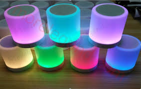 Fashion Led Night Light Touch Lamp Mobile Wireless Music Mini Portable Bluetooth Speaker More Legend
