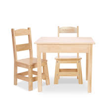 Melissa And Doug Personalized Solid Wood Table And 2 Chairs Set See This Fantastic Item This Is An Solid Wood Table Kids Wooden Table Game Room Furniture