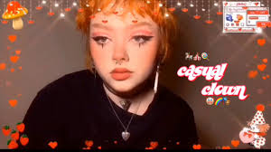 Casual Clown Makeup 3 Youtube He's my clown plushie i sleep with every night i even drew him a work outfit cuz i imagine. casual clown makeup 3 youtube