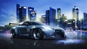 Are you trying to find nissan gtr r35 wallpaper? Wallpaper Nissan Gt R R35 Supercar Night City 1920x1080 Full Hd 2k Picture Image