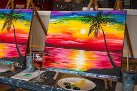 Easter Painting Ideas: Paint And Sip At Home, Canvas N Cup