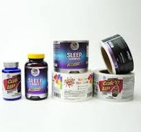 Custom Water-proof Health Care Products Medicine Bottle Packaging Sticker  Vitamin Supplement Labels for Bottles