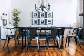 Metal dining table base/legs industrial farmhouse style arif. Astoria Table Sleek Metal Base Dining Room Table