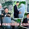 8 inspirasi gaya pengantin pakai masker di tengah corona. 1