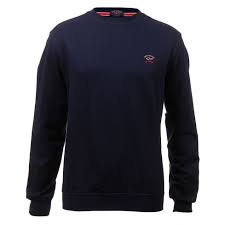 Paul Shark Crew Sweat Navy Long Sleeve Jumper Paul Shark Was My Dads Thing Stole This Og Item From His Closet Urban Clothing Men Paul Shark Men Style Tips