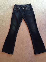 Womens Jeans Silver Suki Surplus Boot Cut Size W26 L30