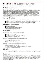 Individual will lead a team of maintenance. Project Supervisor Resumes Verat