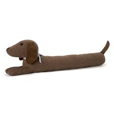 sausage dog brown draught excluder sausage dog dachshund love draught excluder