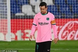 See detailed profiles for fc barcelona and getafe cf. Getafe 1 0 Barcelona Ronald Koeman S Title Hopefuls Fall To Shock Defeat Of Their Own Daily Mail Online