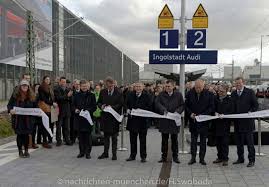 Von ingolstadt nach münchen günstig, bequem und staufrei reisen mit den angeboten der deutschen bahn. Mit Der Bahn Direkt Ins Werk Neuer Bahnhof Ingolstadt Audi Eroffnet Nachrichten Munchen