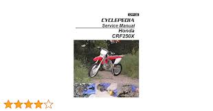 2004-2012 Honda CRF250X Service Manual, Cyclepedia Press LLC, eBook -  Amazon.com