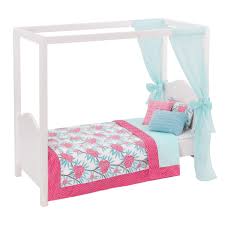 Find great deals on ebay for 18 inch doll bunk bed. Blue Pink My Sweet Canopy Bed Dollhouse Furniture Our Generation