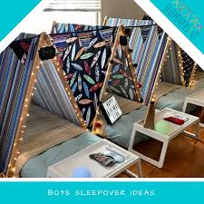 Boys Sleepover Ideas Sleepovers R Us