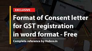 ♦ a notice should be written in the following format: Format Of Consent Letter For Gst Registration In Word Format Free Download