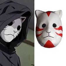 Naruto Cosplay Anbu Mask Anbu Mask Anime Anime Monochrome