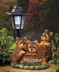 Solar Dog Breed Lantern Yorkie Path Light Path Lights Yorkie Dog Breeds