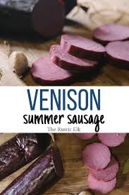 Johnsonville® original summer sausage, salt, sweet pickle relish and 6 more. Venison Summer Sausage The Rustic Elk