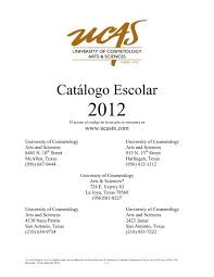 The course has a large practical element so you get to learn the really cool stuff from the very beginning. Cata Logo Escolar Ucas A University Of Cosmetology Arts Sciences